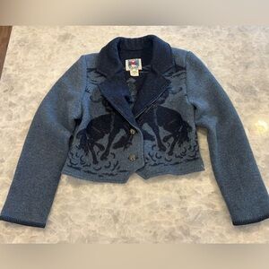 VINTAGE Wooded River Blazer